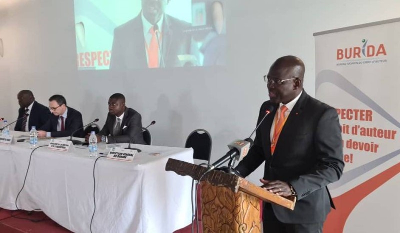 Le Dg du Burida OUATTARA Karim