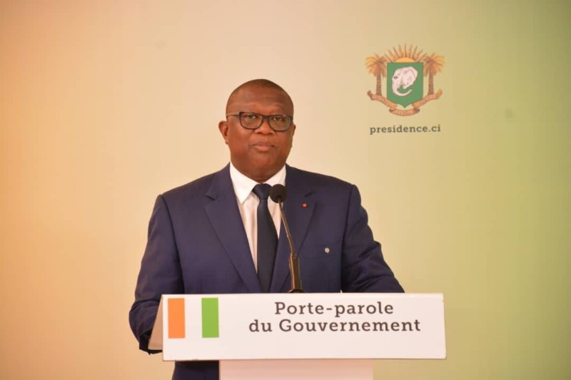 Le ministre Amadou Coulibaly
