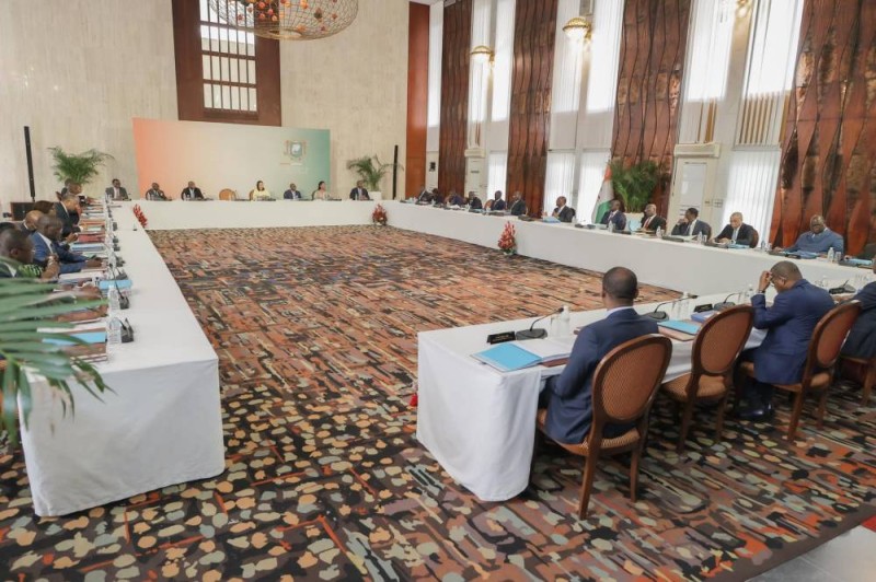 Le Chef de l’État a présidé le conseil des ministres. (DR)