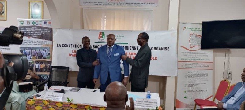 Le nouveau président du Conseil d'administration, Mahamadou Kouma, est désormais à la tache...