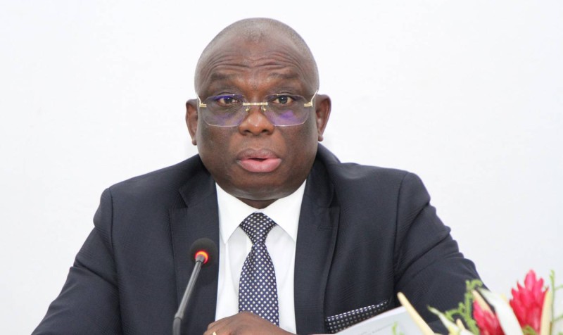 Le ministre Kouadio Konan Bertin
