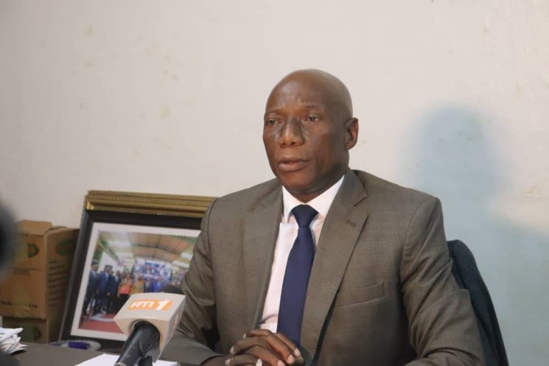 Le Directeur Général du Haut Conseil du Patronat des Entreprises de Transport Routier de Côte d'Ivoire, Diaby Ibrahim