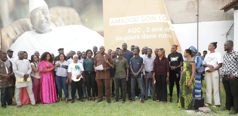 L'Union des jeunes Rhdp de Bouaké annonce son soutien au ministre Amadou Koné. (Ph: Dr)