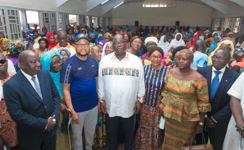Le candidat Laurent Tchagba