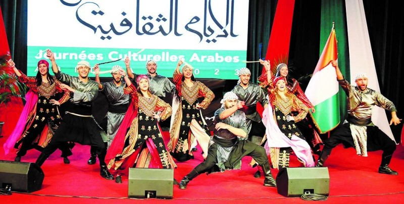 Les diversité artitiques étaient de belles attractions au journées culturelles arabes