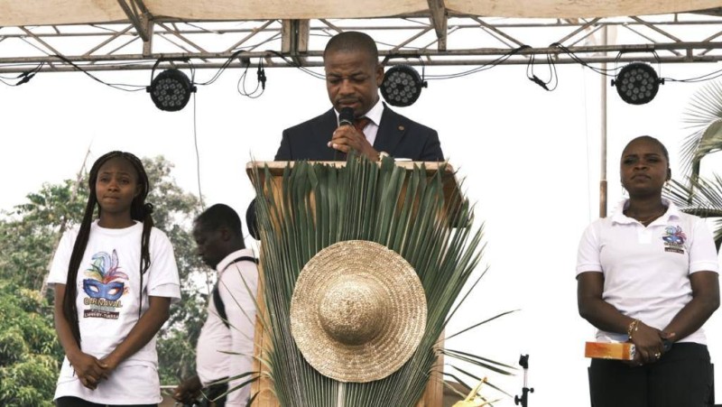 Isaac Tchéré, le président de la cérémonie appelle les fils et filles de la région à vulgariser leur festival (Photo DR)