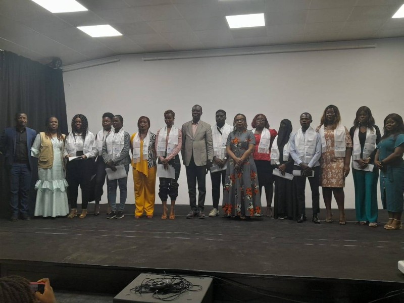 Les nouveaux membres de l'Ong. (Dr)