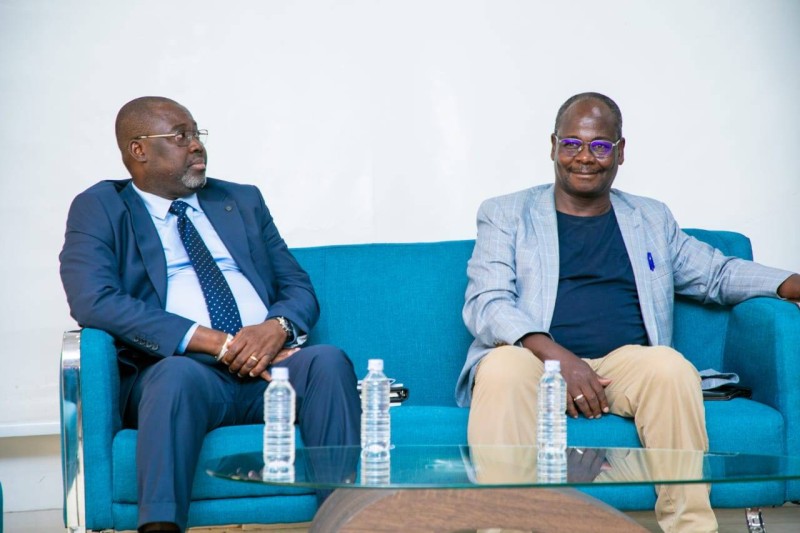 Pr Lacina Coulibaly et Dr Venance Konan
