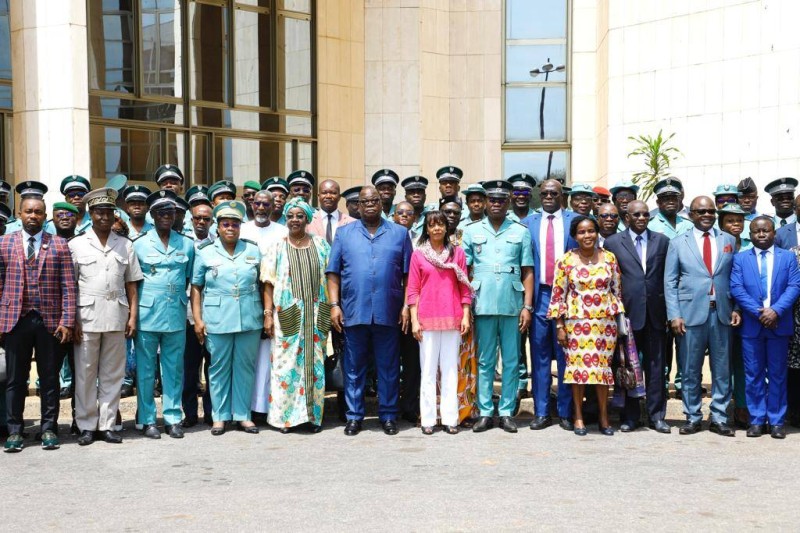 Atelier de Yamoussoukro, photo de famille