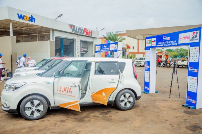 Les voitures électriques qui ont parcouru les 700 Km (DR)
