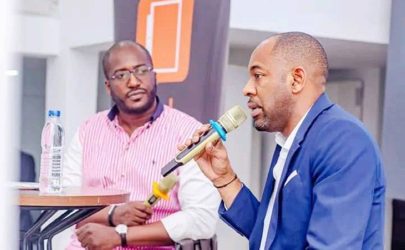 Le conférencier Habib Bamba, expert digital. (Ph: Dr)