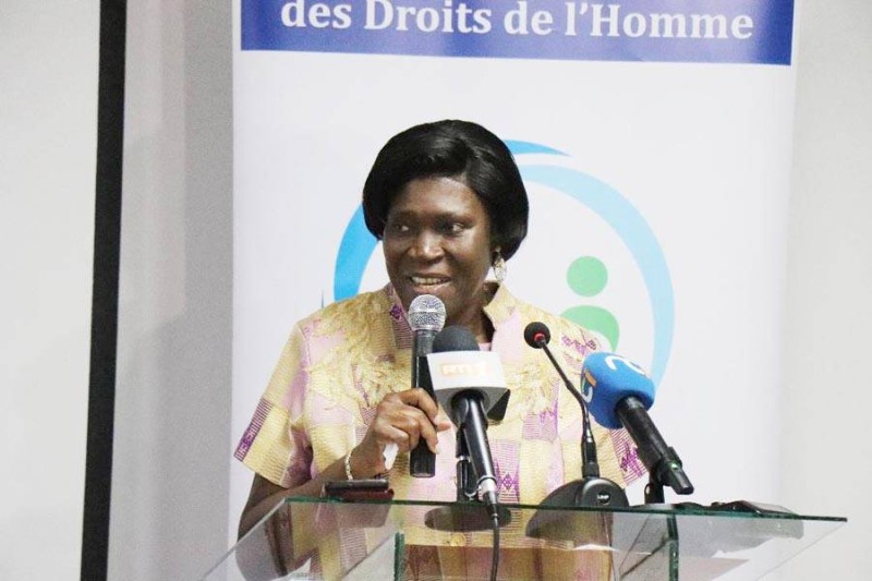 Mme Simone Ehivet Gbagbo, présidente du Mouvement génération capable. (Ph: Dr)