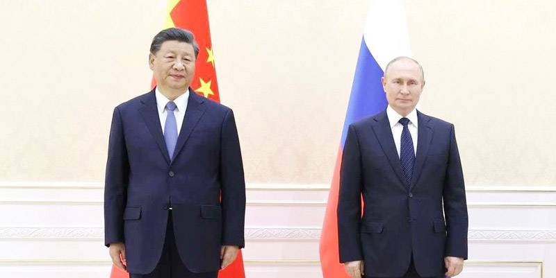 Le Président chinois, Xi Jiping et le Président russe, Vladimir Poutine. (Ph: Dr) 