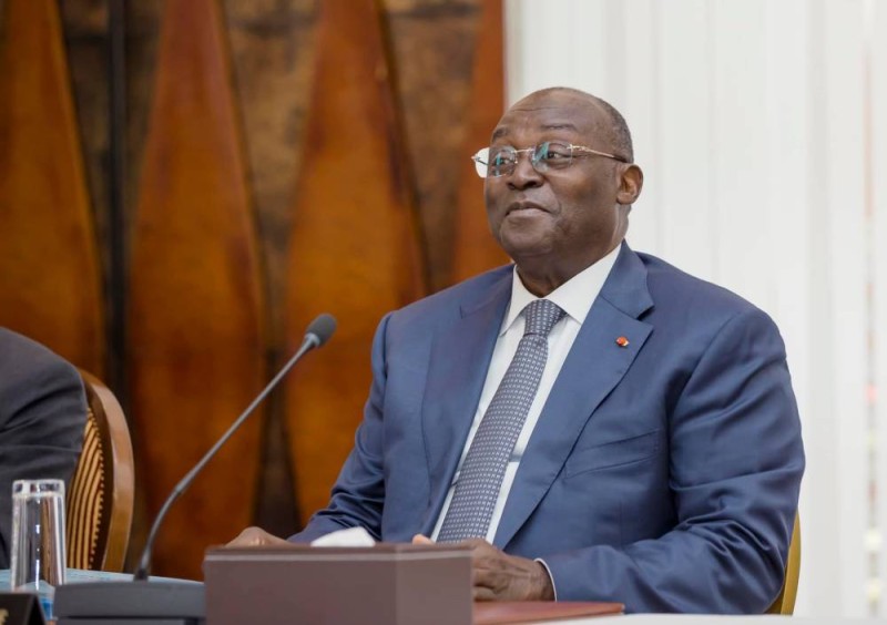 Le Vice-président Tiémoko Meyliet Koné