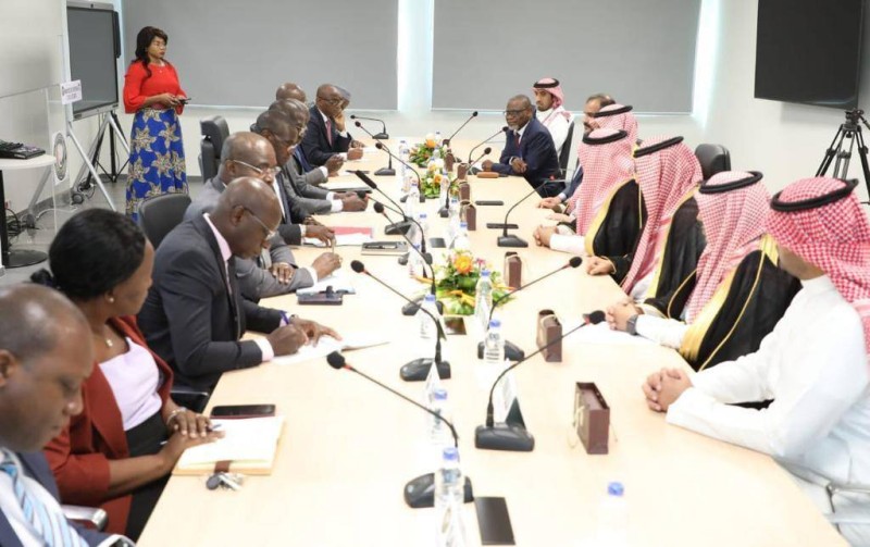 La délégation saoudienne s'est entretenue avec le ministre de l'Intérieur et de la Sécurité. (Ph: Dr)