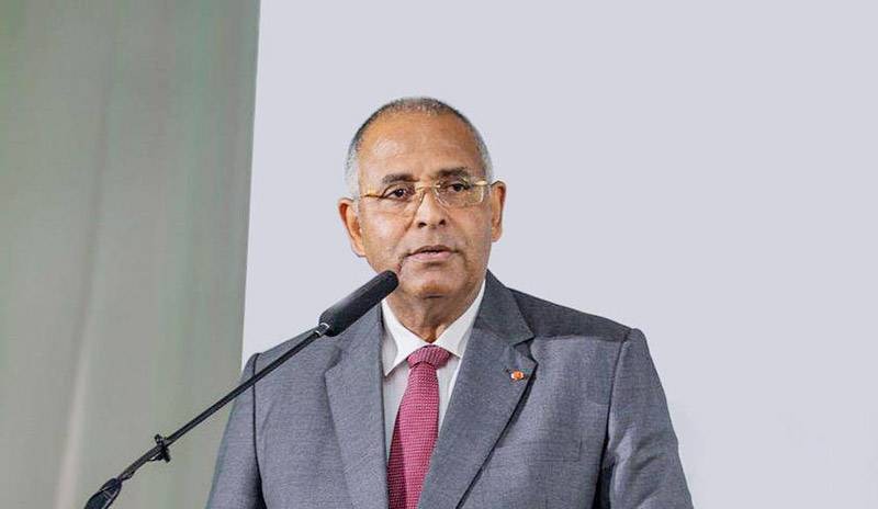 Le Premier ministre Patrick Achi vend la Côte d'Ivoire. (Ph: Dr)