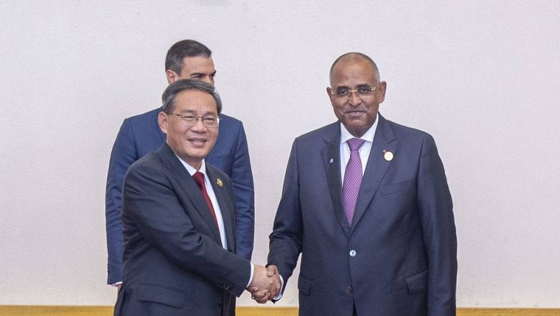 Le Premier ministre Patrick Achi et son homologue chinois, Li Qiang