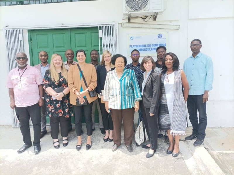 Une équipe du CDC conduite par Dr Sauber-Schatz Erin, Directrice du programme de sécurité sanitaire mondiale (GHSA) des Centres pour le contrôle et de prévention des maladies des USA (CDC) a l'Ipci