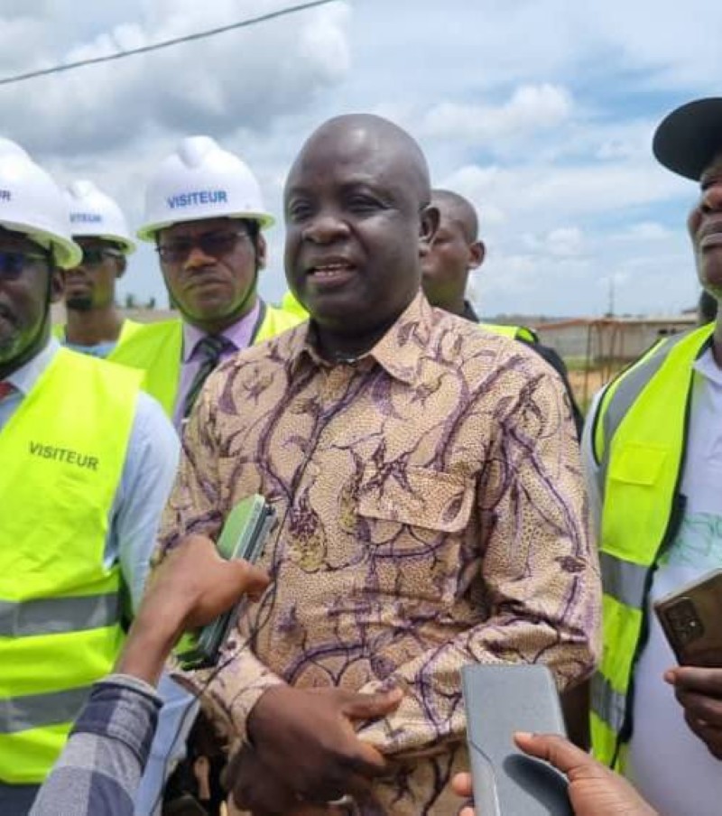 Lazeni Ouattara, coordonnateur du Projet d'assainissement et de résilience urbaine (Paru) (Dr)