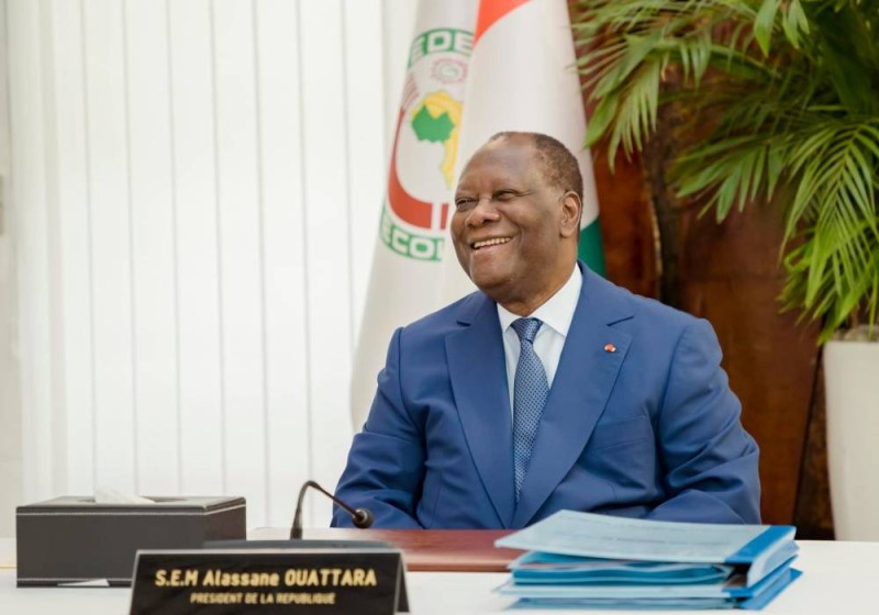 Le Président Alassane Ouattara