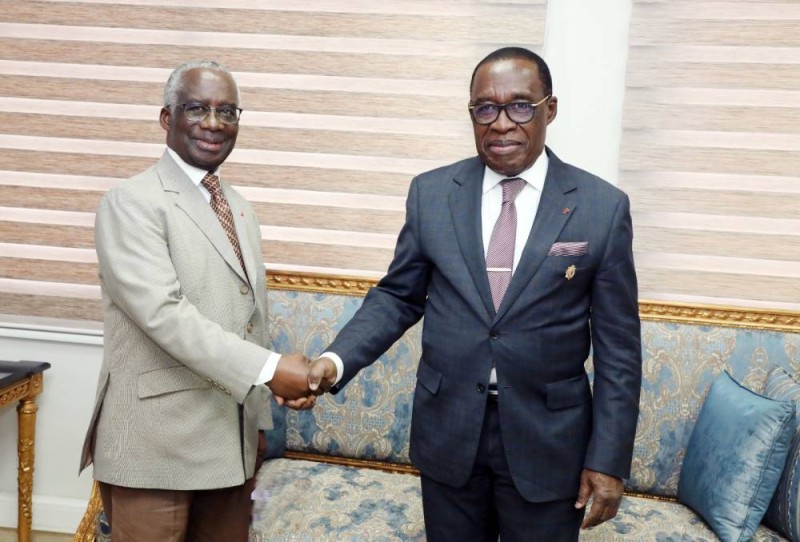 Accord parfait entre Aka Aouélé et le président de l'Ascad.