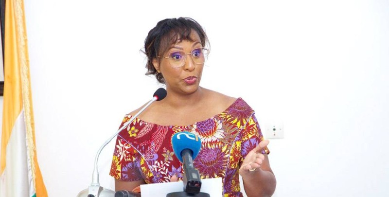 Frédérique Lucienne Yasmina Ouégnin, députée de Cocody. (Ph: Dr)