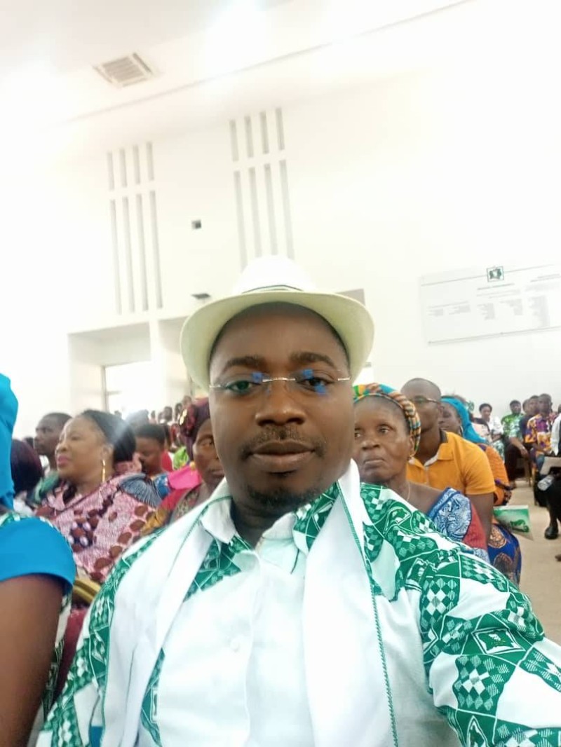 Djaha Kouame Rock militant du Pdci-Rda. (DR)