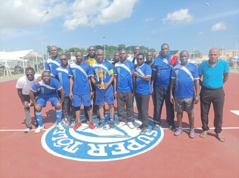 L'équipe masculine de l'Ipci vainqueur du trophée de maracana (DR)