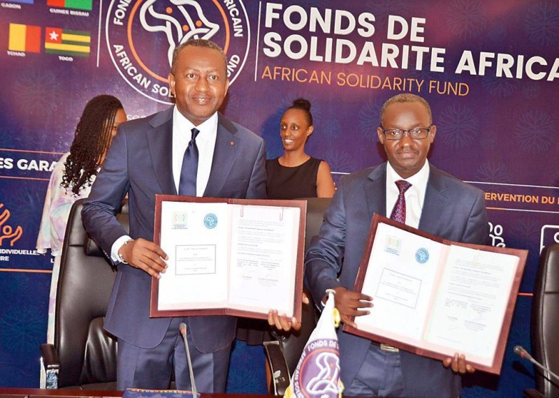 Les representants du Cnpcci et du FSA ont signé. (DR)