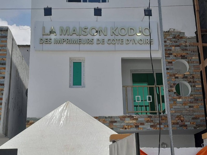 Le Groupement des imprimeurs de Côte d’Ivoire (Gi-ci) a désormais un nouveau siège. (DR)