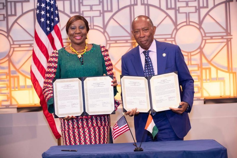 Cette signature de partenariat lie désormais Abobo à la 4e plus grande ville des États-Unis. (Ph: Dr)
