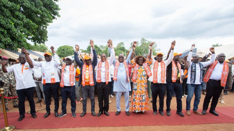 Les cadres du Rhdp unis pour la victoire de leur parti. (Ph: Dr)