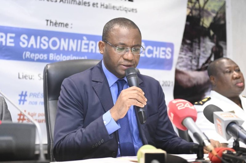 Le ministre Sidi Tiémoko Touré. (Ph: Dr)