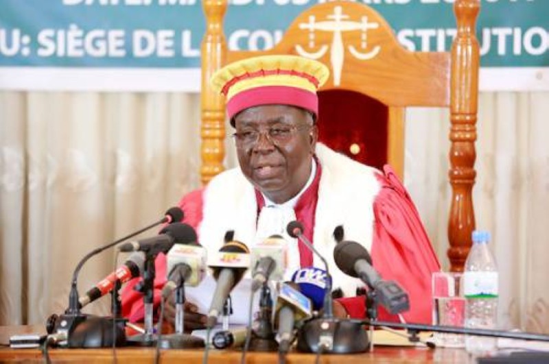 Le président de la Cour constitutionnelle, Aboudou Assouma, n'est plus. (Ph: Dr)