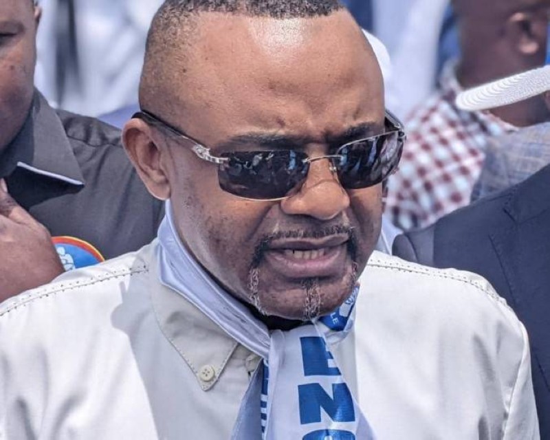 Salomon Idi Kalonda, conseiller spécial de Moïse Katumbi. (Ph: Dr)
