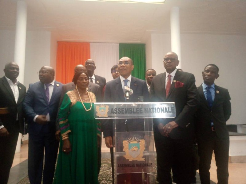 Pour le ministre de l’Économie et des Finances, Adama Coulibaly, la Côte d’Ivoire a le coût d’accès à l’électricité le plus bas dans la sous-région. (Ph: Franck YEO)
