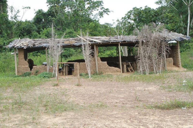 L'école d'Abandai-Agnissankro qui a vu passer plusieurs enfants (Photo Joséphine Kouadio)