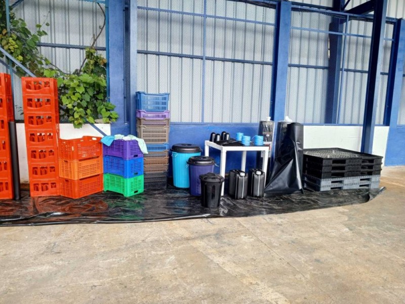 Plusieurs produits dérivés obtenus à partir de la transformation des déchets. (Dr)
