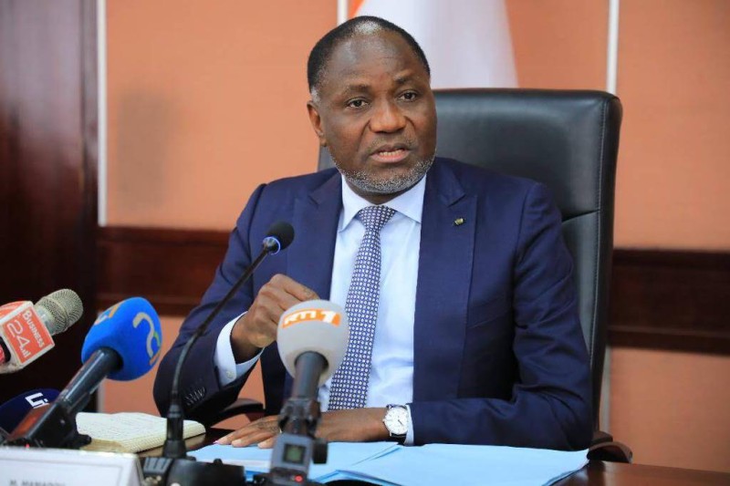Mamadou Sangafowa Coulibaly, ministre des Mines, du Pétrole et de l'Energie. (Ph: Dr)