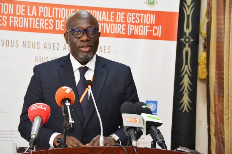 Diakalidja Konaté, secrétaire exécutif de la commission nationale des frontières de Côte d'Ivoire. (DR)