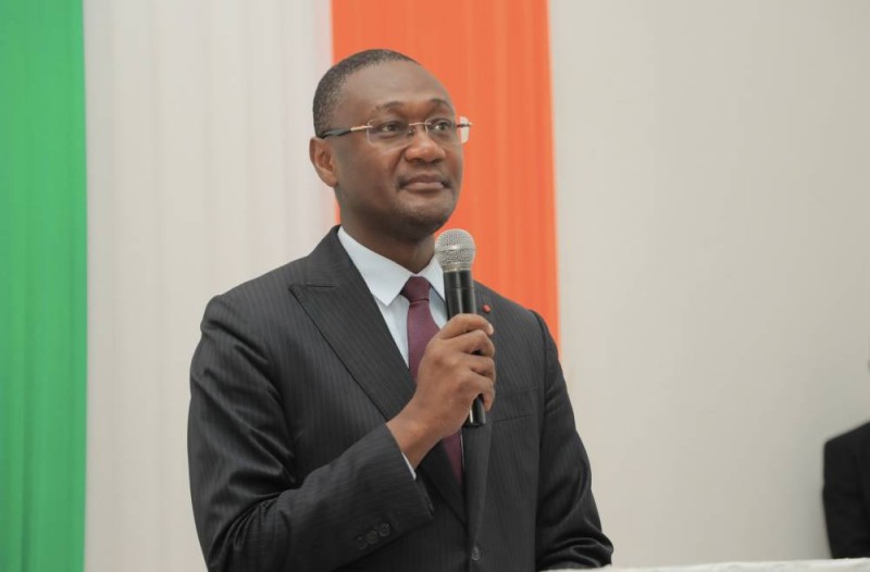 Le ministre du Budget et du Portefeuille de l’État, Moussa Sanogo.