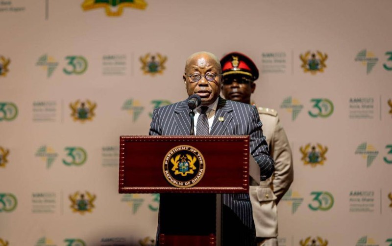 Le président du Ghana, Nana Addo Dankwa Akufo-Addo, champion des institutions financières de l'Union africaine.