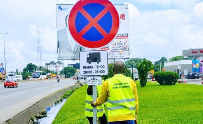 Des panneaux pour aider à la fluidité routière. (Ph: Dr)