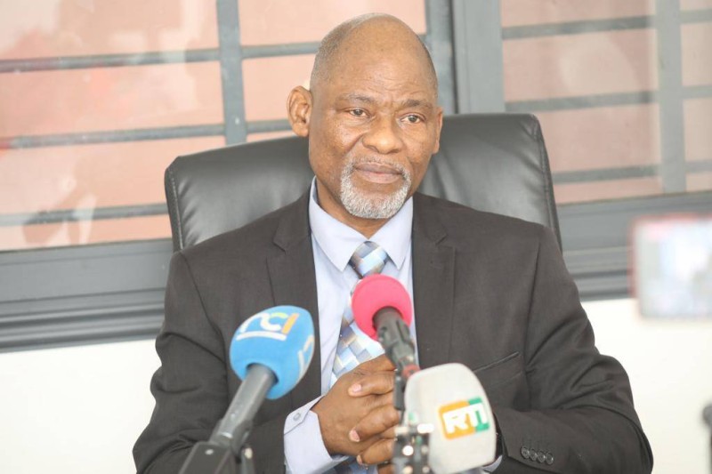 Le président de l'Africa sports, Kuyo Téa Narcisse. (DR)