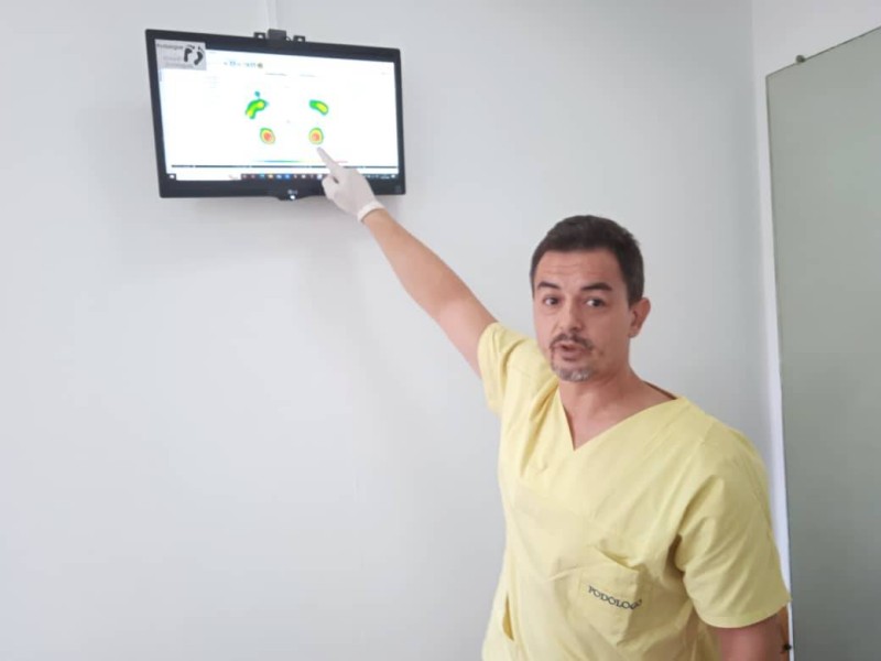 Joaquín Domínguez, podologue à Abidjan. (DR)