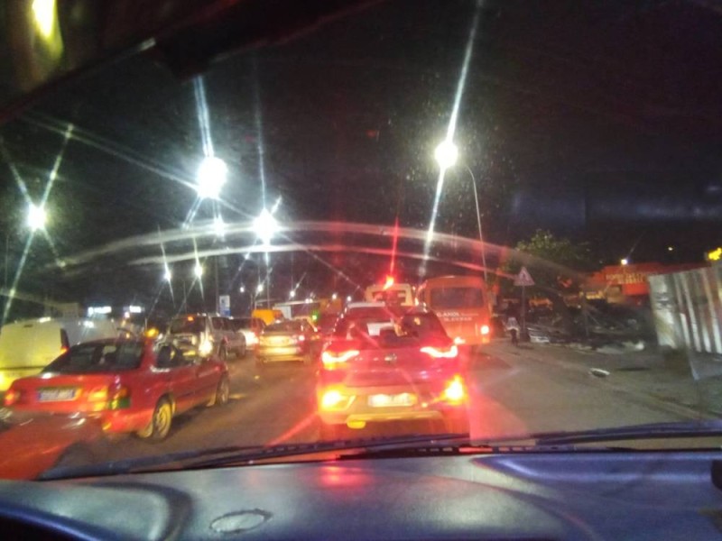 Embouteillage monstre : 5h de temps pour parcourir Treichville -Port-Bouët-Anani. (Ph: T. Kouadio)