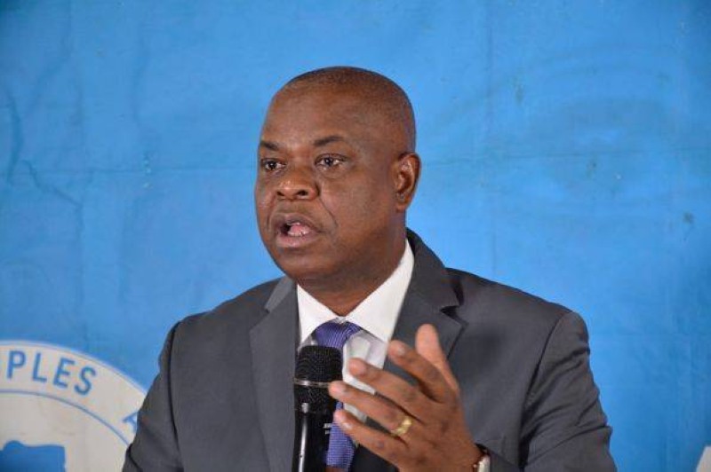 Justin Koné Katinan, porte parole du Ppa-CI. (Ph: Dr)