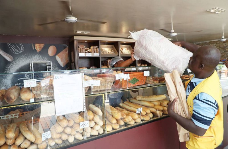 Le secteur de la boulangerie est très actives en Côte d'Ivoire. 