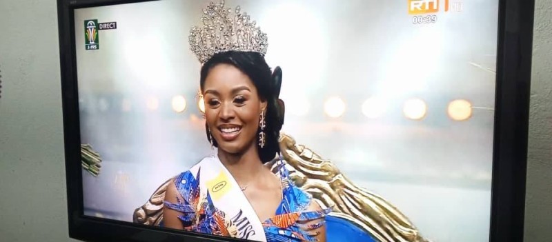 Djihony Mylène élue Miss au plan national, était au plan local, la Miss de Dimbokro 2023. (Dr)
