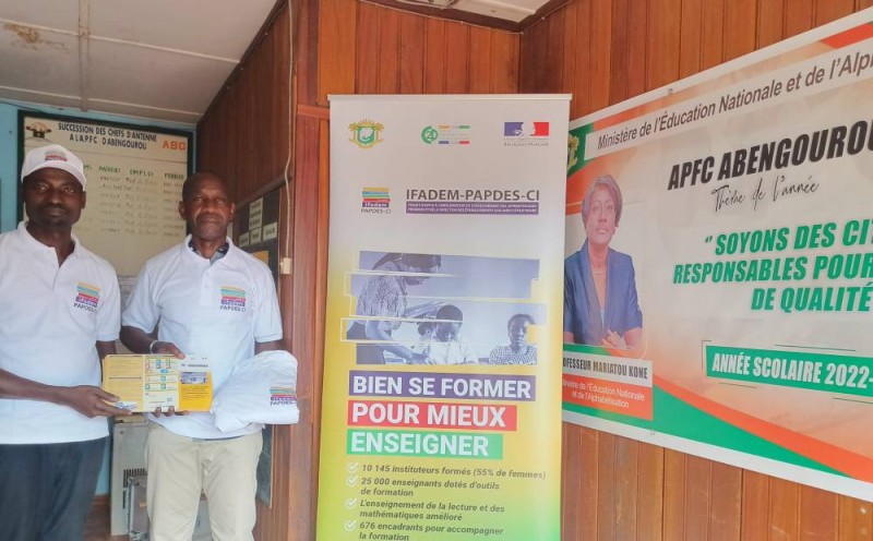 L’Ifadem a partagé dans la direction régionale de l’éducation nationale d’Abengourou, les résultats de la formation des Enseignants
